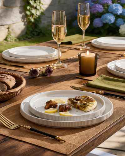 Ceramic Dinnerware Sets for 4 (8 Count)