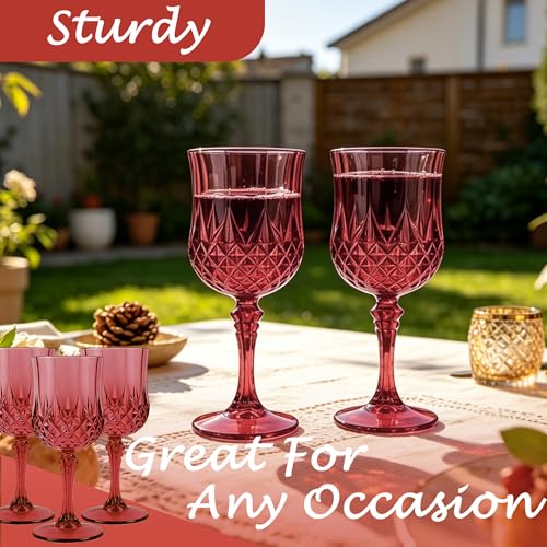 12Pack Plastic Wine Glasses (12 Count)