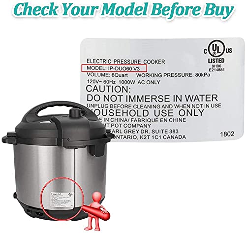 2 Pack Float Valve for Instant Pot with 8 Silicone Caps for Instant Pot Duo 3