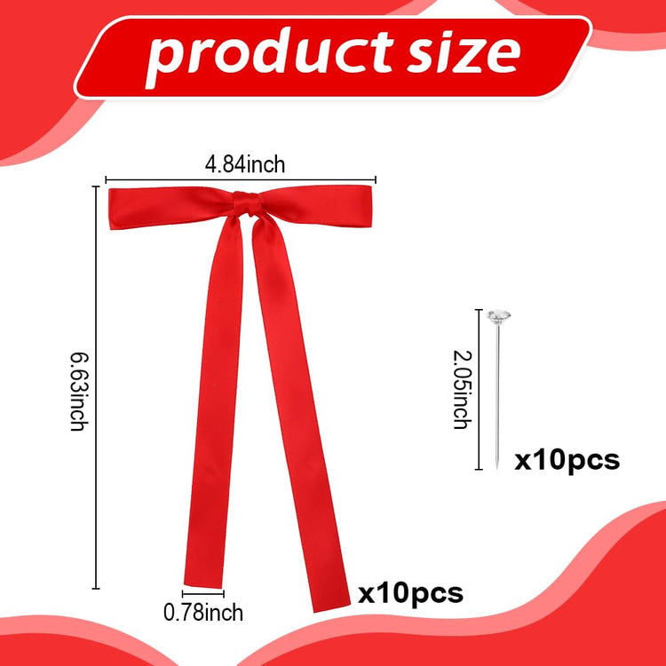 Bow Cake Toppers (10 Count)