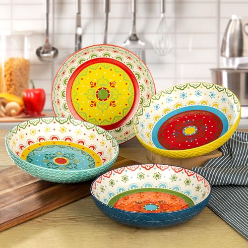 Morocco 36 OZ Shallow Dinner Bowls (Morocco)