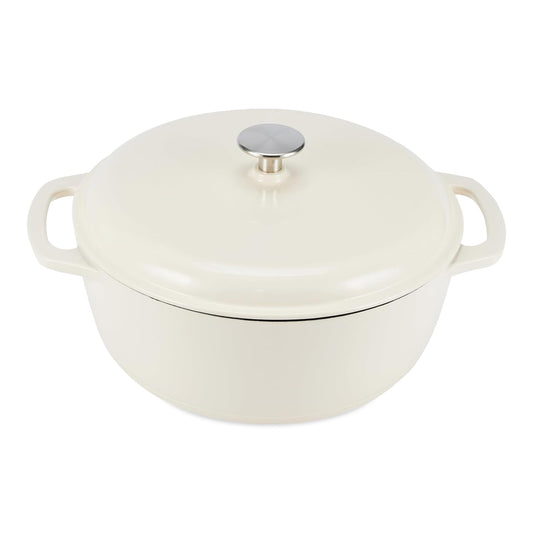 Enameled Cast Iron Dutch Oven Pot with Lid