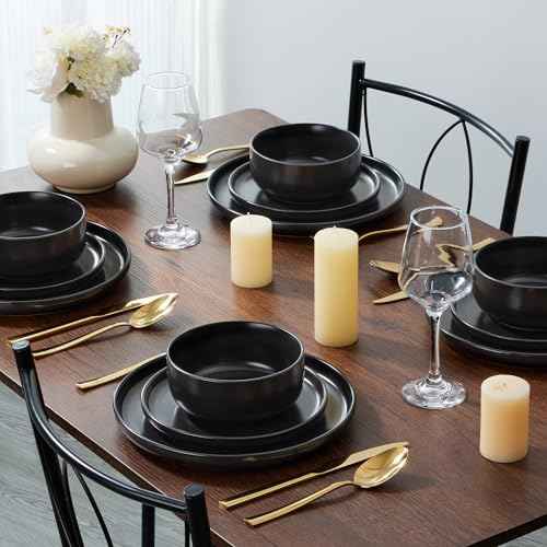 Stoneware Dinnerware Sets for 8