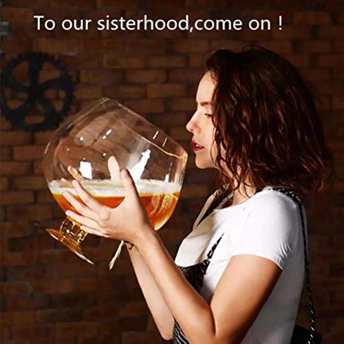 2000ml To 12000ml Super Big Crystal Glass Brandy Glasses Drink Snifters Bar Wine Surprised Drinkware
