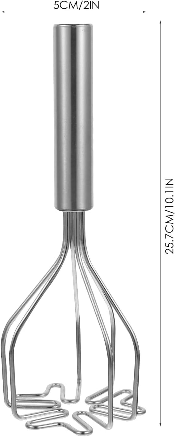 Stainless Steel Ground Beef Smasher Potato Masher Meat Chopper