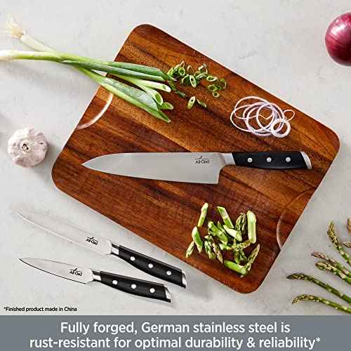 Forged German Stainless Steel Kitchen Knife Essential Set
