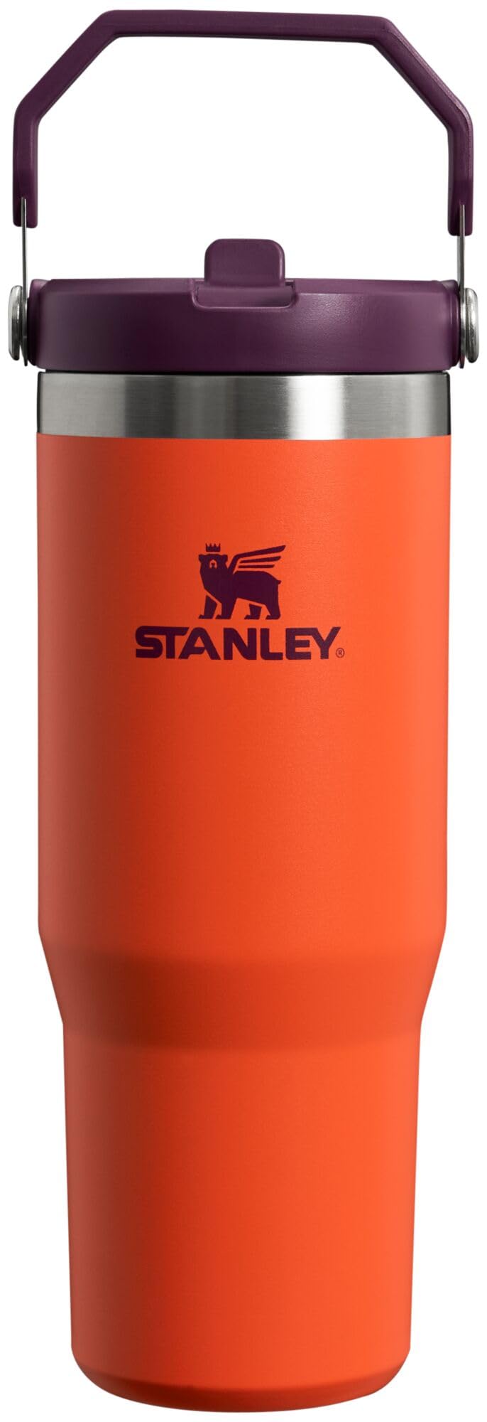 IceFlow Flip Straw Tumbler with Handle 30 oz
