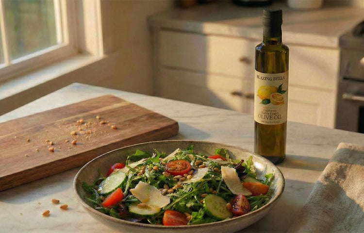 Lemon Infused Extra Virgin Olive Oil (16.9 Fl Oz)