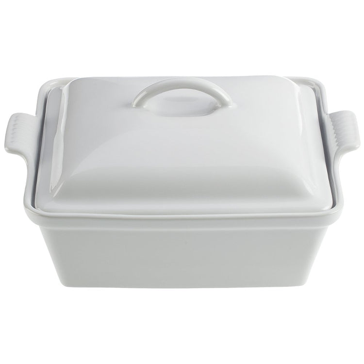 Stoneware Covered Square Casserole