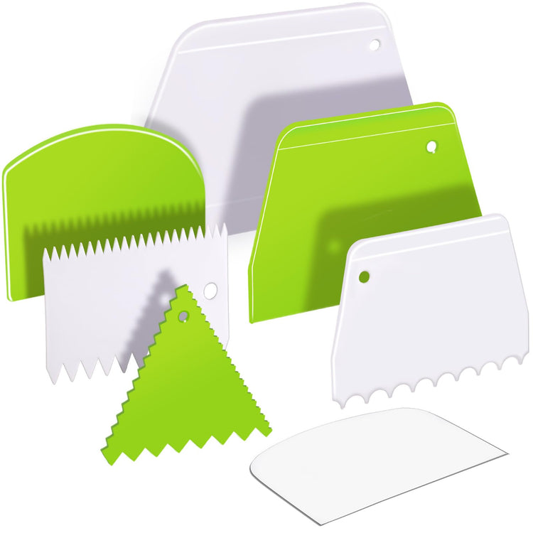 7 Pcs Cake Scraper