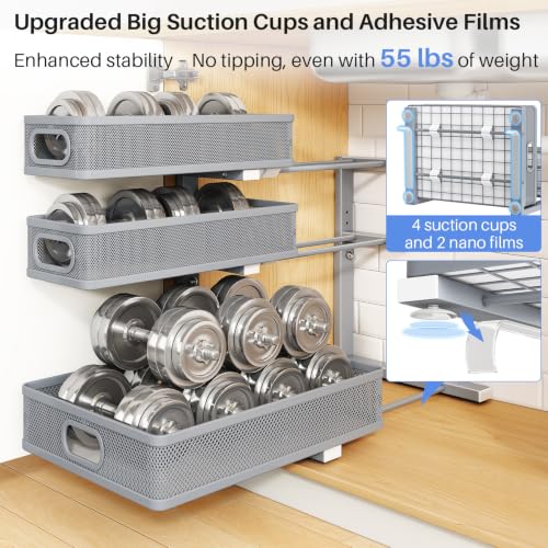 Under Sink Organizer (1-Pack / Gray)