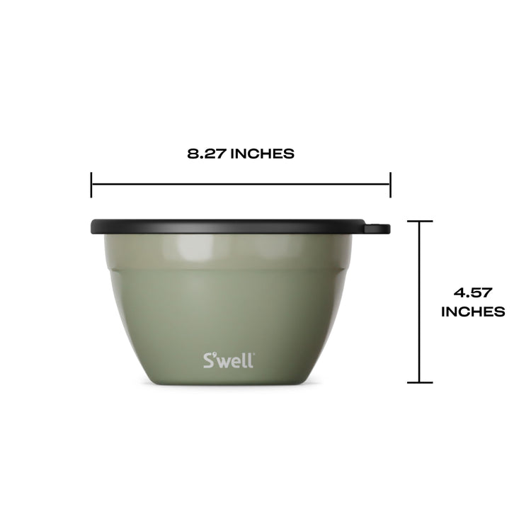 Stainless Steel Salad Bowl Kit 64oz