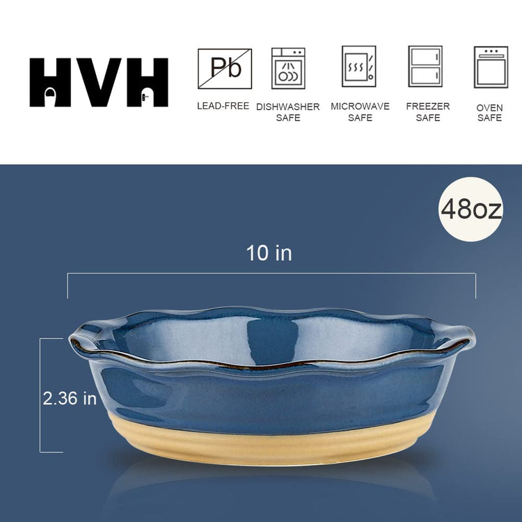10 inch Pie Pan for Baking (2 Count)