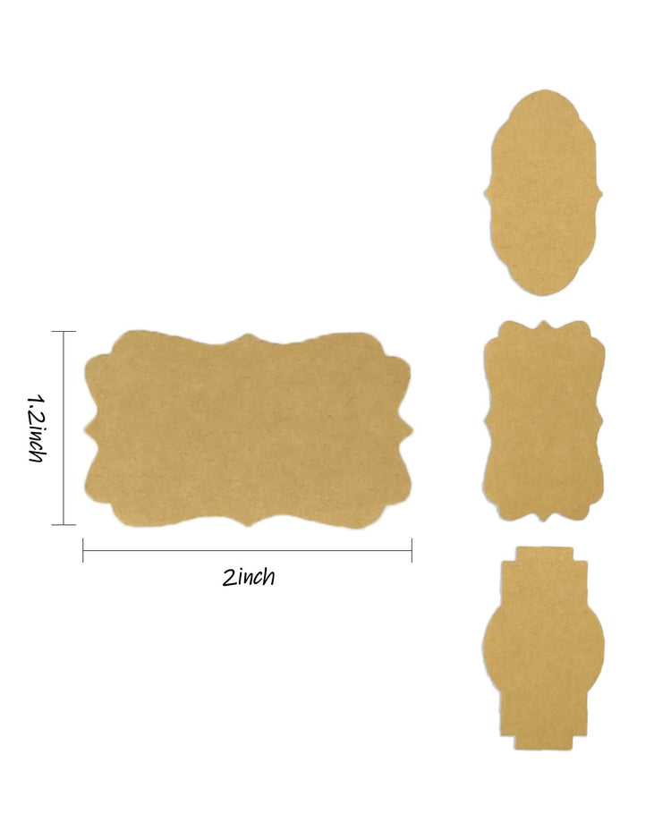 300 Pcs Gift Tag Name Labels Stickers (300 Count)
