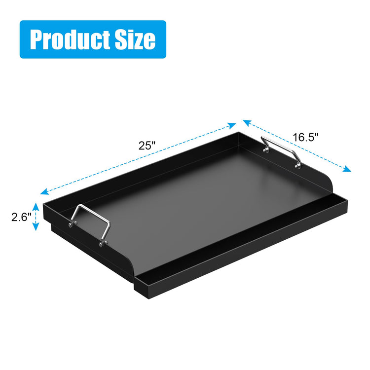25x16''Universal Stovetop Griddle for Most GasStove