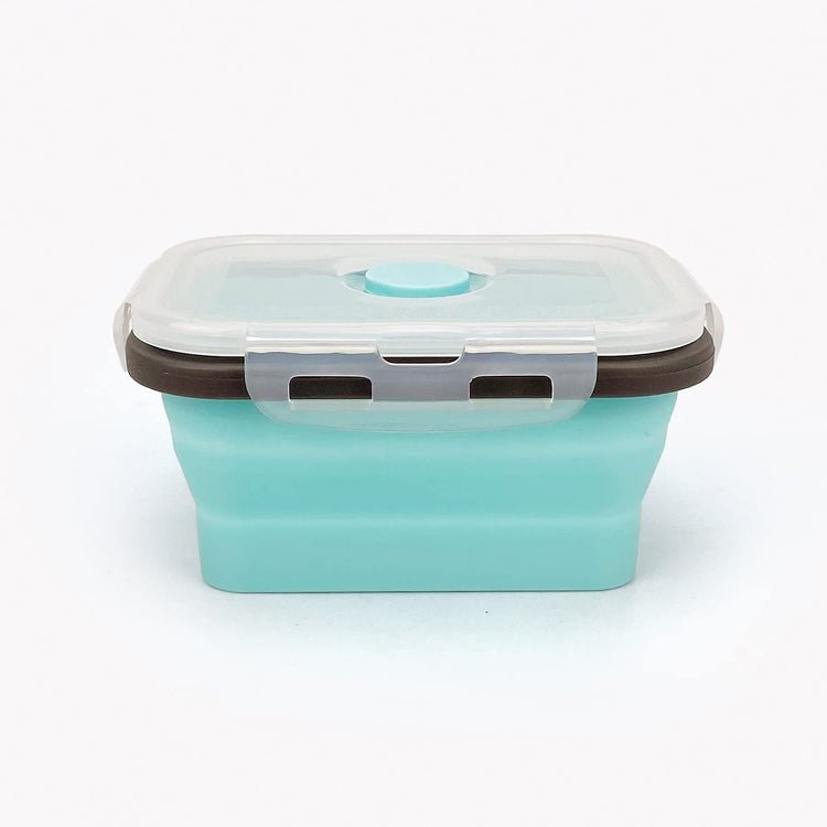 3piece Collapsible Food Storage Containers with Lids (3 Count)