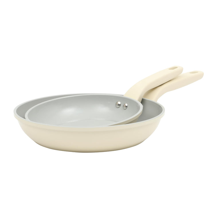 Barnsdall 2 Piece 8 & 10 Inch Aluminum Fry Pan Cookware Non