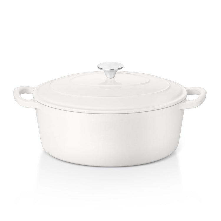 5QT Oval Dutch Oven Pot with Lid