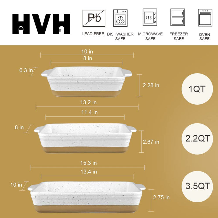 Baking Dish Set (3 Count)