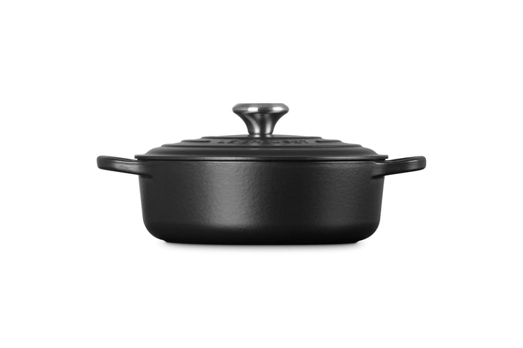 Enameled Cast Iron Round Wide Dutch Oven