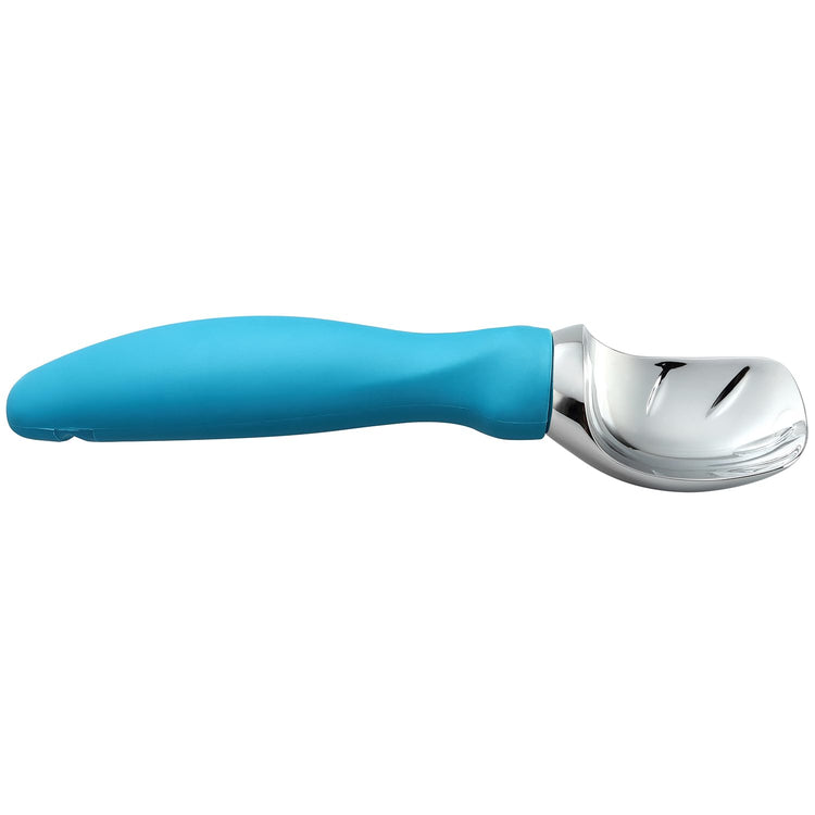 Heavy Duty Metal Ice Cream Scoop with Soft Grip Handle