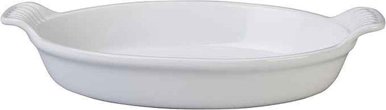 Heritage Oval Au Gratin Dish - White