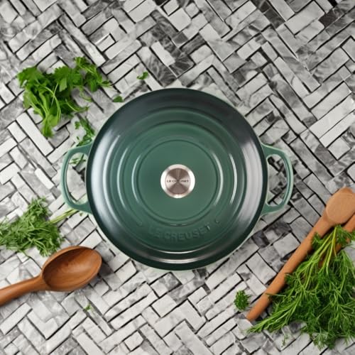 Enameled Cast Iron Round Dutch Oven