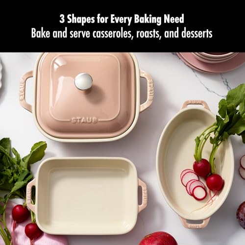 Ceramic 4 pc Baking Pans Set (4 Count)