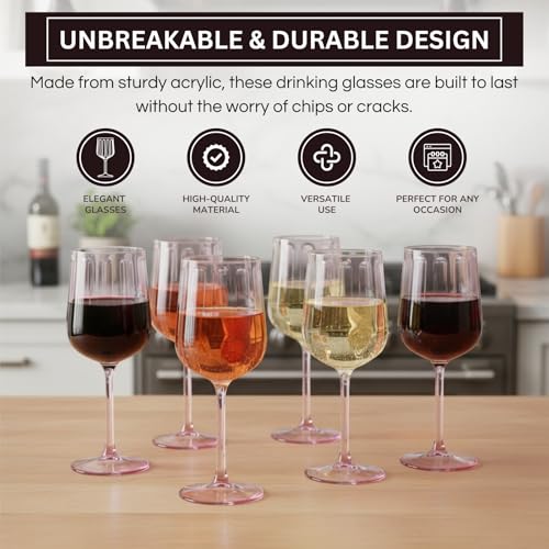 Acrylic Lucia Stemmed Goblets