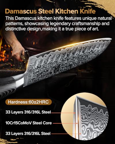 5 Piece Kitchen Knife
