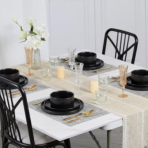 Stoneware Dinnerware Sets for 2