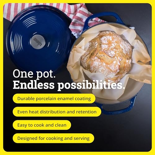 Essential Enamel Cast Iron Dutch Oven