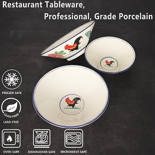 porcelain Japanese Ramen Bowls Soup Bowl (light beige ramen bowl / 9.3 Inch)