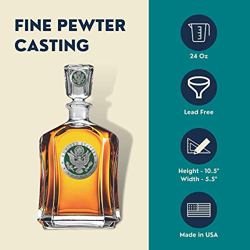 Army Capitol Decanter