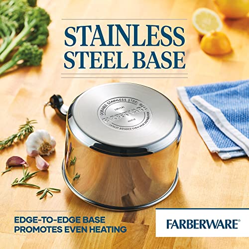 Classic Series Double Boiler and Saucepan with Lid