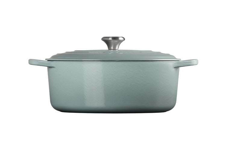 Enameled Cast Iron Oval Dutch Oven