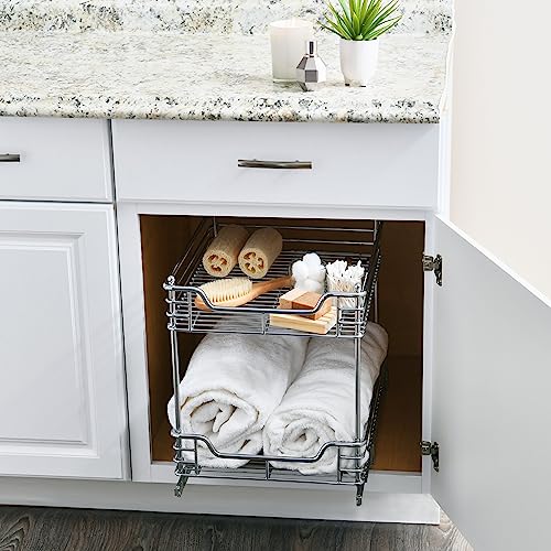 Chromed Steel 2 (2-Tier / 14.25" - Standard)