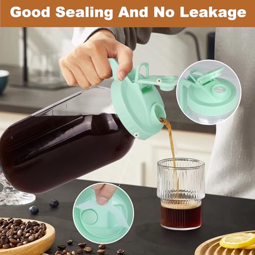 Cold Brew Coffee Maker (Green / 64 Ounces)