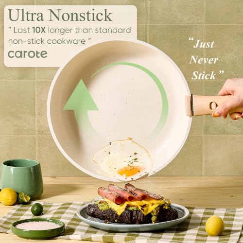 19pcs Pots and Pans Set Non Stick (11 Count)
