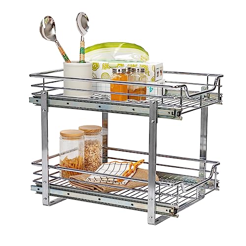Chrome Plated Steel Dual (Dual Slide / 15" - Extended)