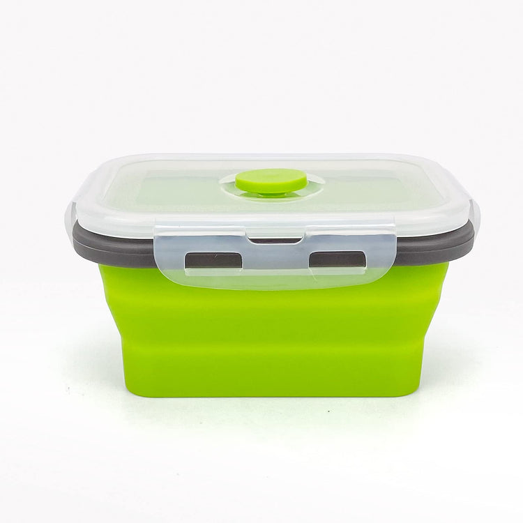 3piece Collapsible Food Storage Containers with Lids (3 Count)