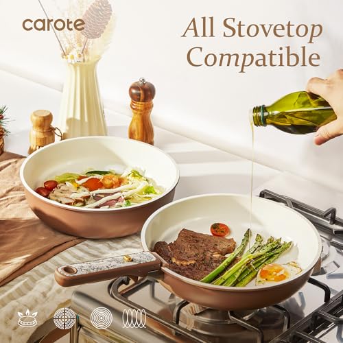25pcs Ceramic Cookware Sets