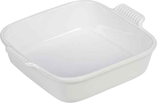 Le Creuset Stoneware 4 PC Heritage Bakeware Set, White