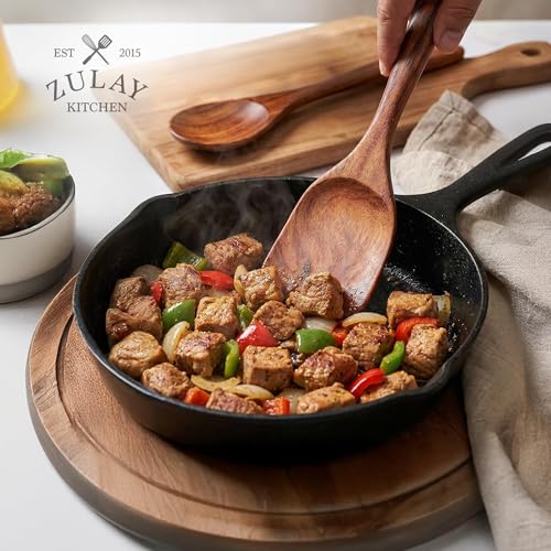 6 Piece Wooden Spoons for Cooking (6 Piece)