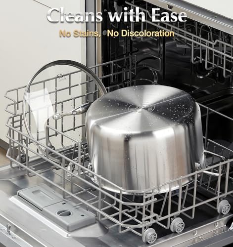 Tri Ply Stainless Steel Cookware Set 10 Piece