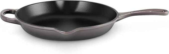 Le Creuset Enameled Cast Iron Signature Iron Handle Skillet, 10.25", Oyster