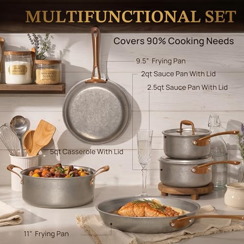 Pots and Pans Set 8 Pcs