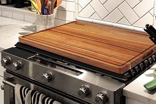 30 x 22 Inch Extra Large Acacia Wooden Cutting Board for Kitchen