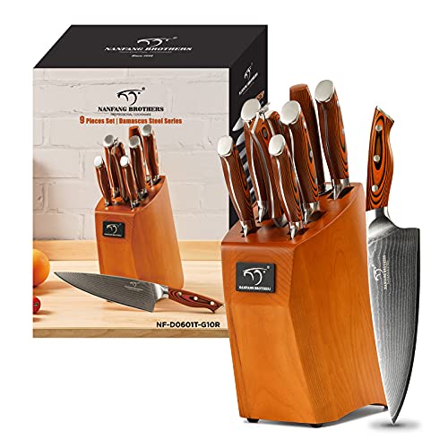 9PCS Damascus Kitchen Set (9 Count)