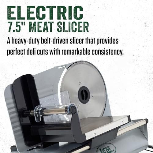 Products 7.5" Electric Meat Slicer (Single Blade / Belt Driven)